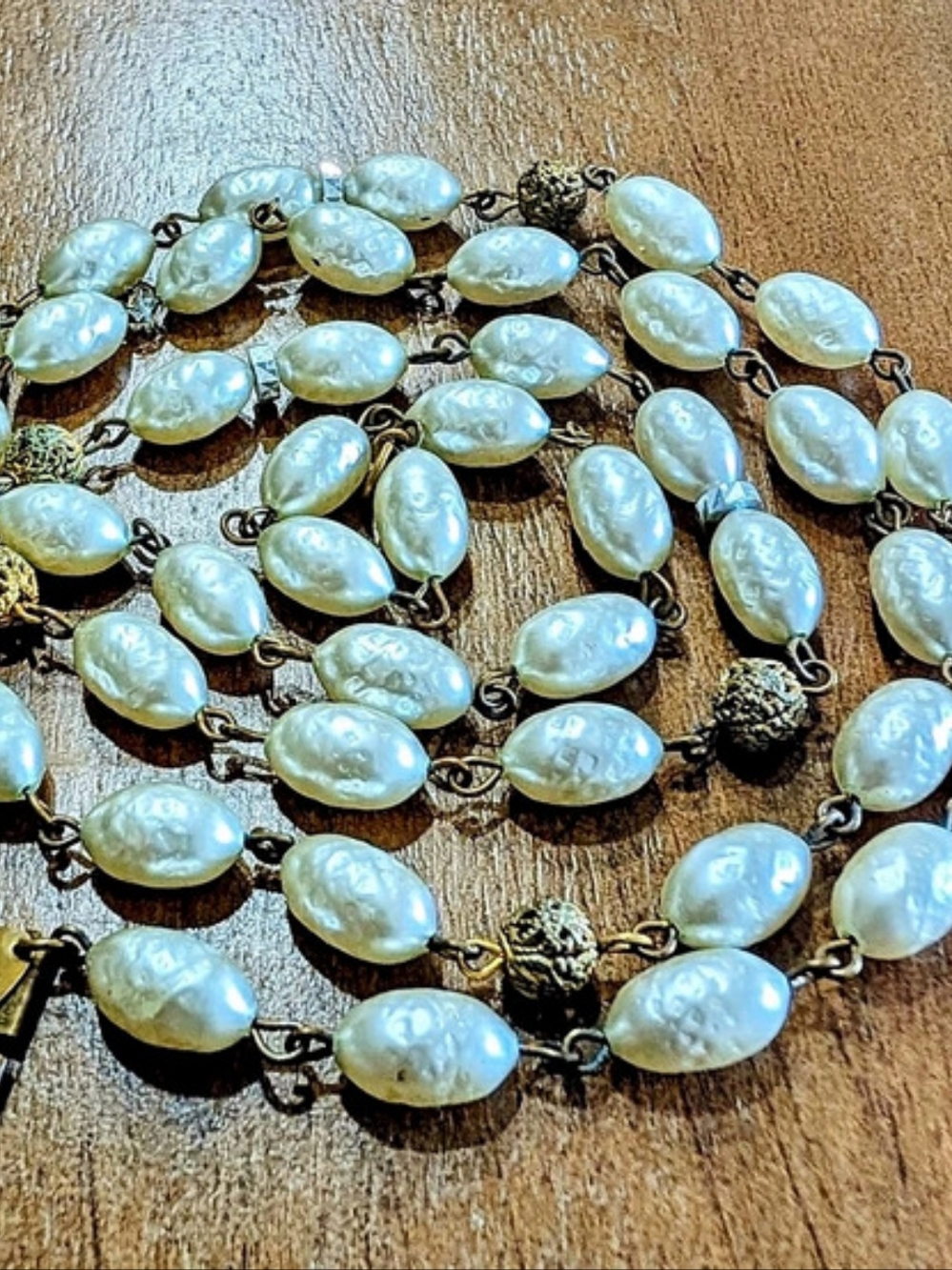 Vintage Miriam Haskell 35" Necklace